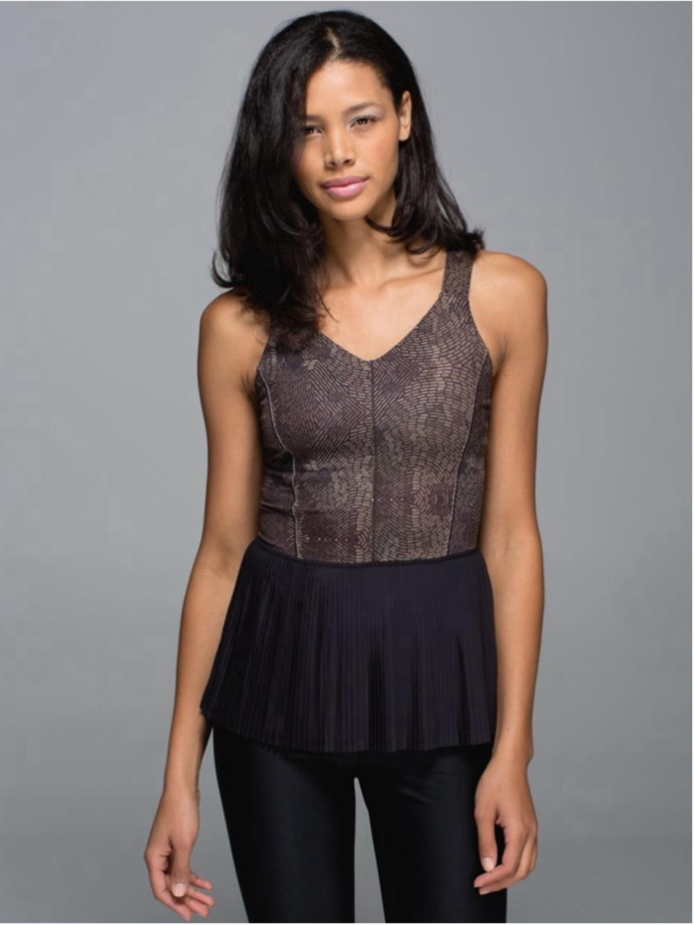 Lululemon City Tank
Golden Godess Cashew Multi / Black sz 6